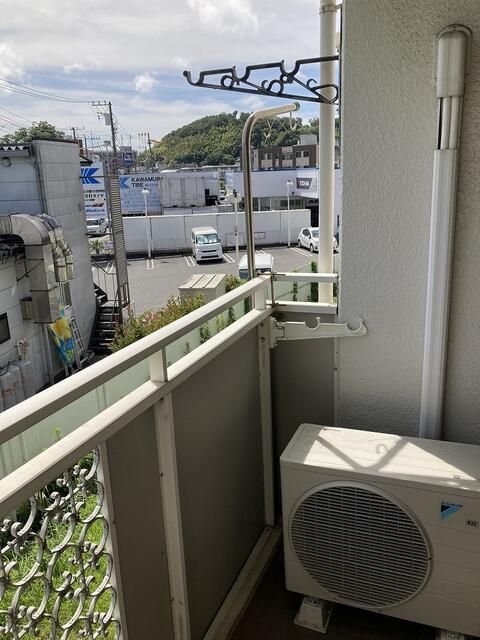 横浜上郷ハイツ ベランダ