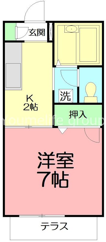 エーデルハイムⅠ 間取り