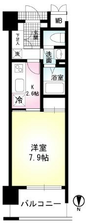 コンソラーレ本厚木 間取り