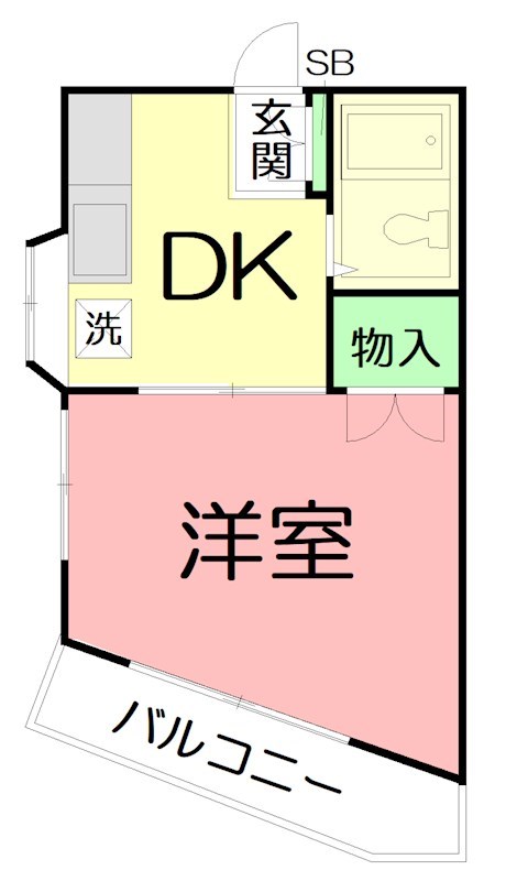 ラックスホーム本郷台 間取り