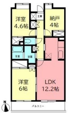 グランドゥール厚木 間取り