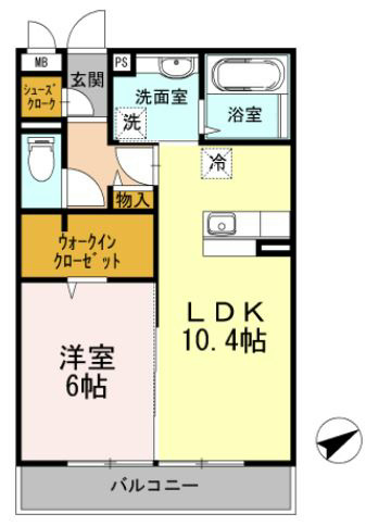 アルシオーネコートA 間取り