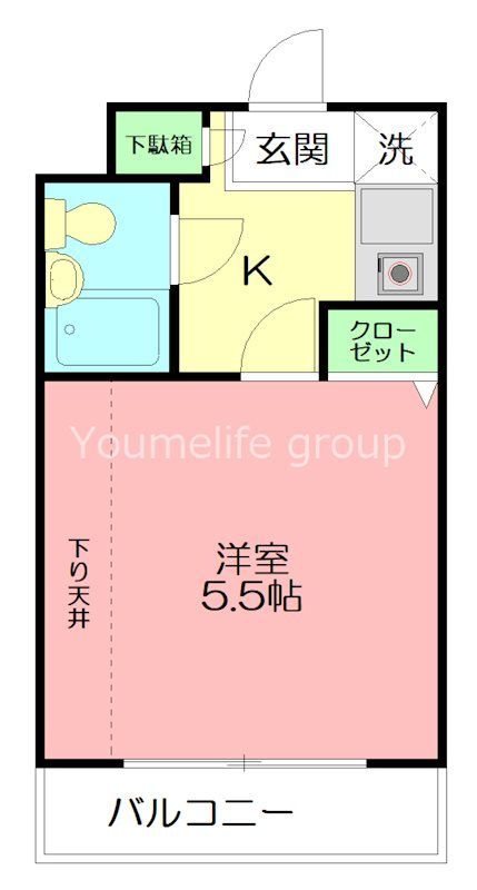 クリオ本郷台壱番館 間取り