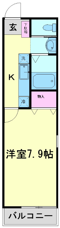 アンモードイグサ1 間取り