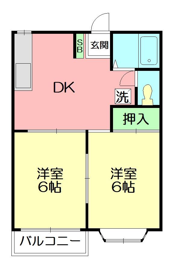 厚木台ファミールⅢ 間取り