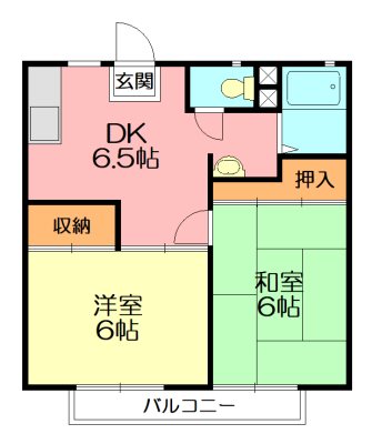 清山荘 間取り