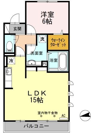 トネリコテラス1 間取り