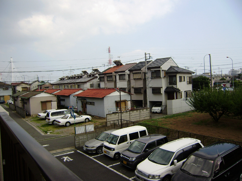 エスポワール1  バスコニ―からの眺め。別部屋参考写真。