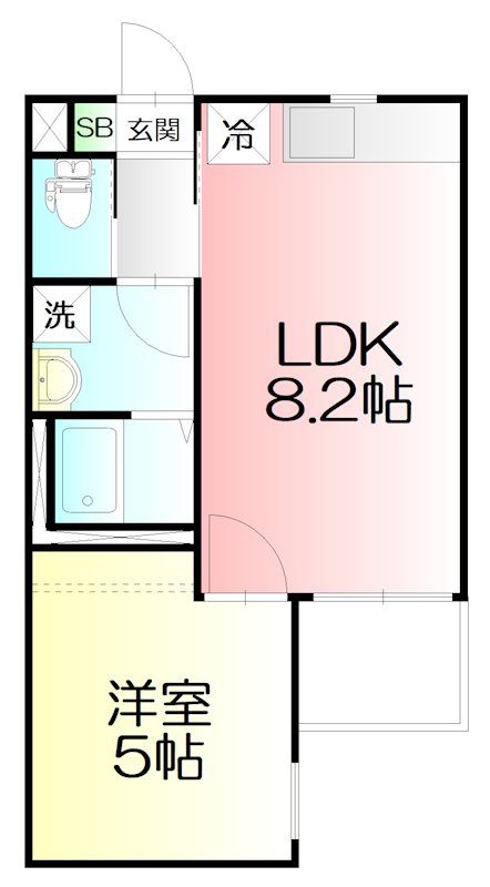 Blu mare ブルーマーレ 間取り