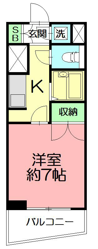 イーストピークV 間取り