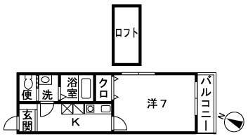 アンジェリカⅡ 間取り