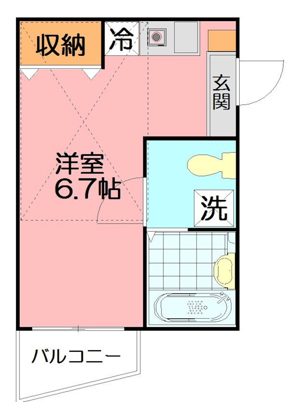 アザレア湘南  間取り