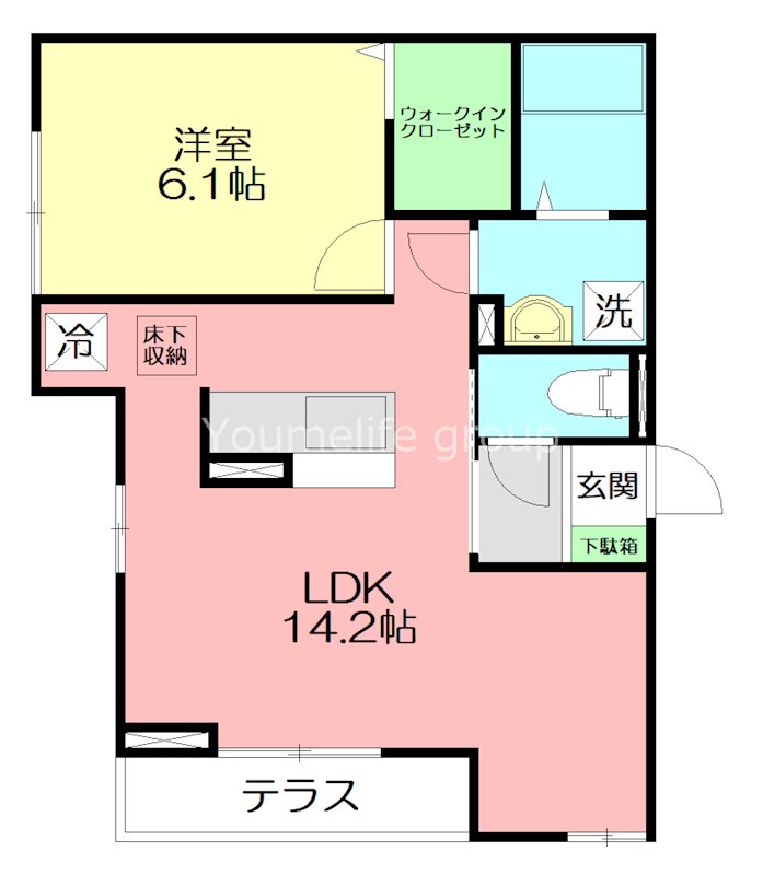 エミグランド愛甲石田 間取り