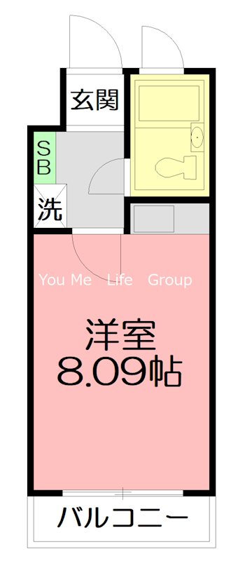 アショカニーローズ館 間取り