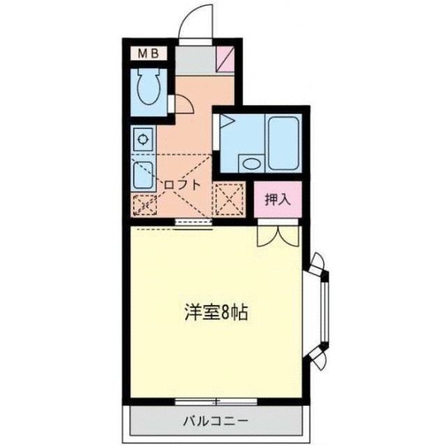 タプラ愛名   間取り