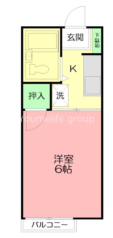 相沢ハイツ 間取り