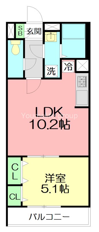 ハイハーバー 間取り