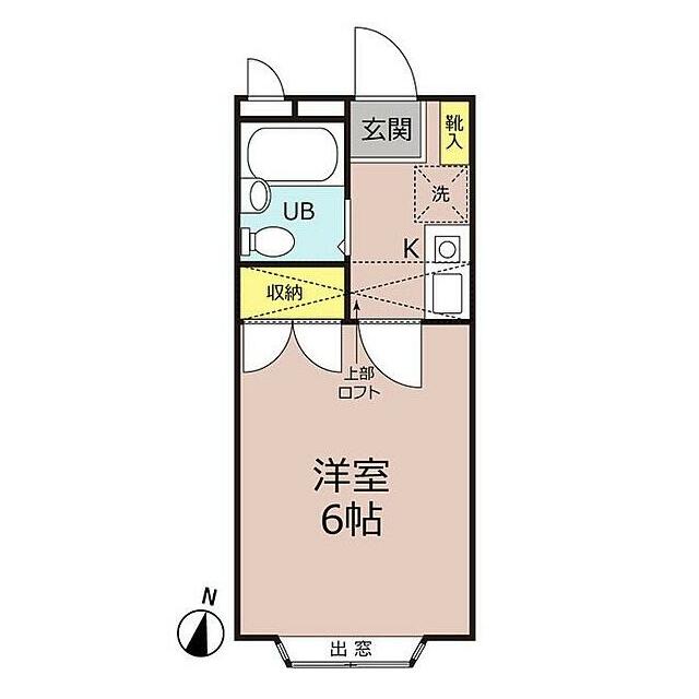 クレアール茅ヶ崎Ⅰ 間取り