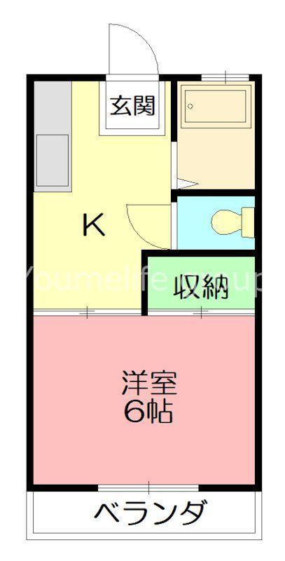 城所ハイツ 間取り
