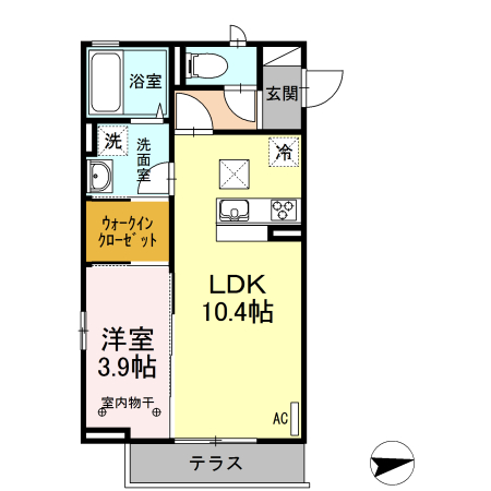 セジュールウィン 間取り