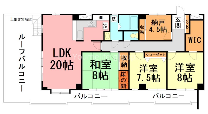 グランドール相模 間取り