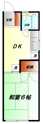 新田ハイツ 間取り