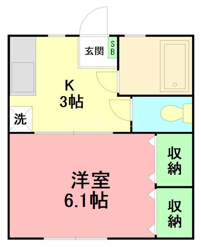 久保ハイツPⅡ 間取り