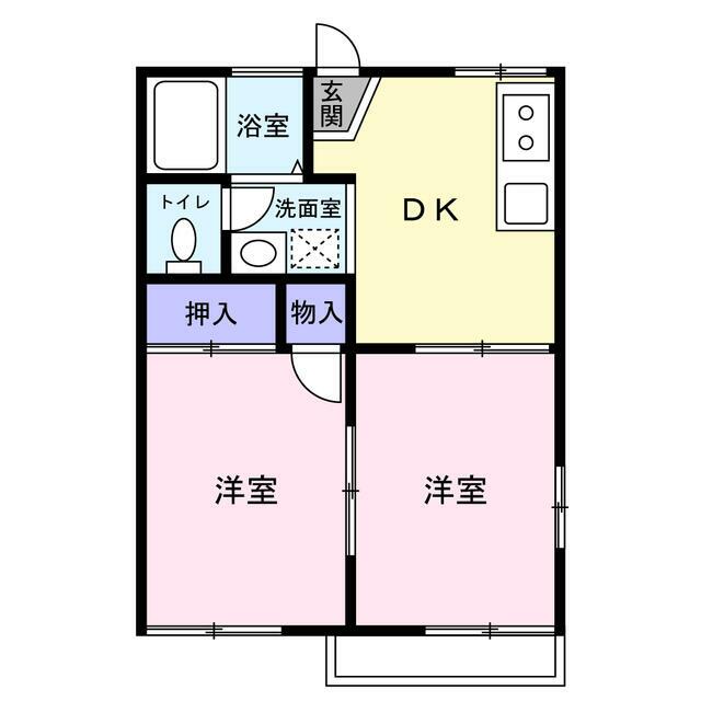 エコーハイツ 間取り