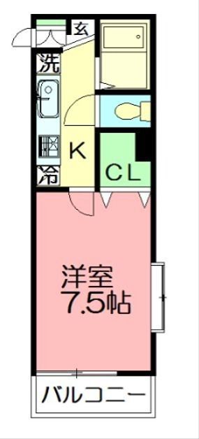 エレガンス鵠沼 間取り