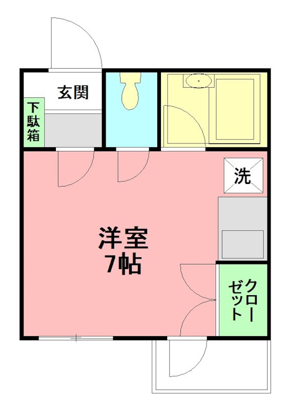 うさみハイツ 間取り