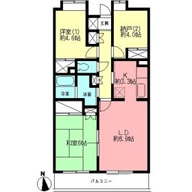 グランドゥール厚木 間取り
