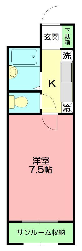 メゾン3ブリッジ2番館 間取り