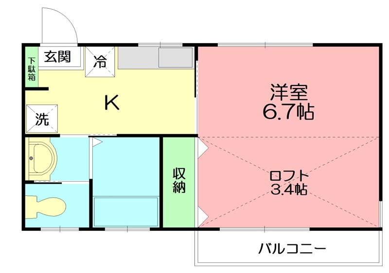 アクア・フォレスト 間取り