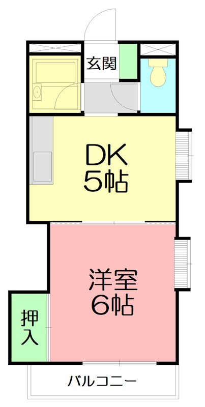 インペリア砥上 間取り