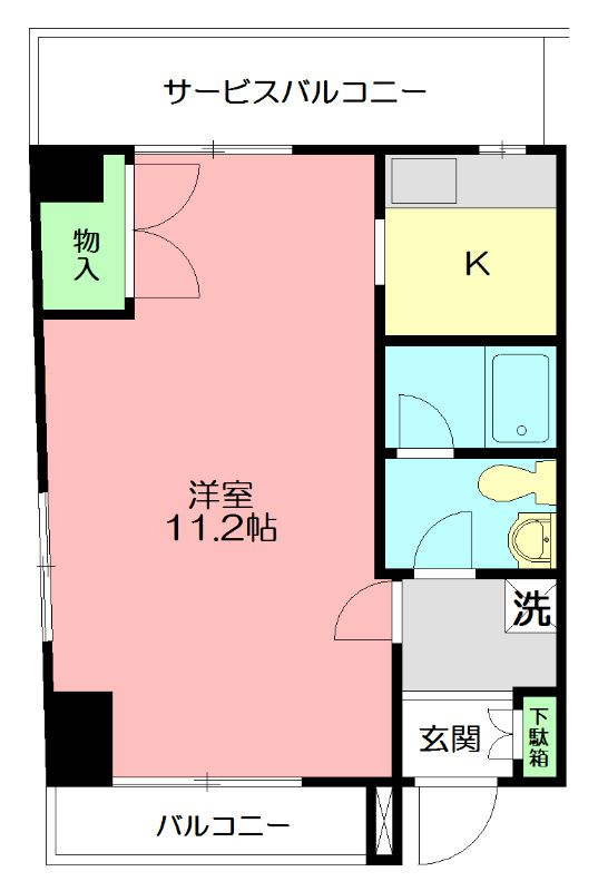 オンディーヌ湘南 間取り