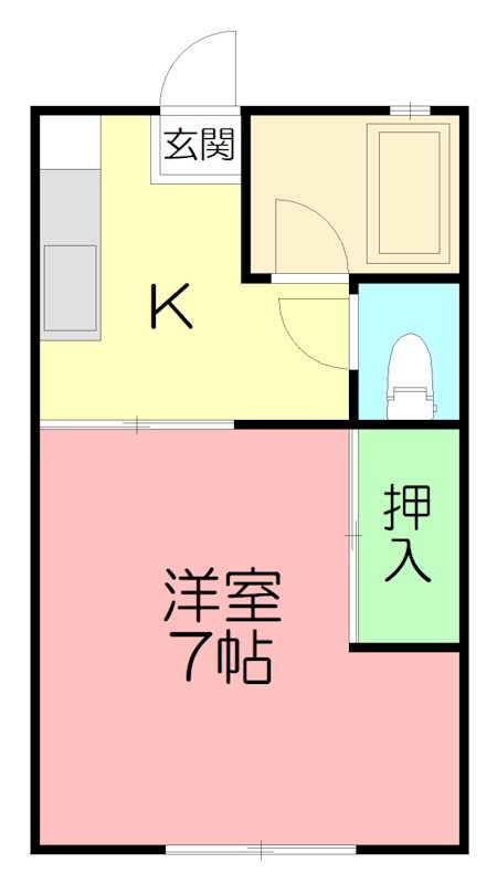 小宮ハイツ 間取り