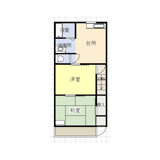 恵巳ハイツ 間取り