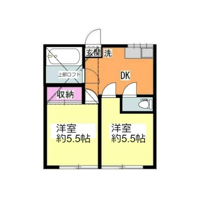 センチュリー２１タマアパート 間取り