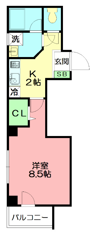 Scene1 間取り