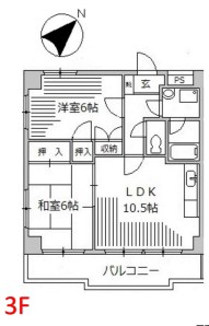 グランドール相模 間取り