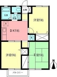 NYコーポ・D 間取り
