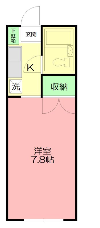 ハイツスバル 間取り