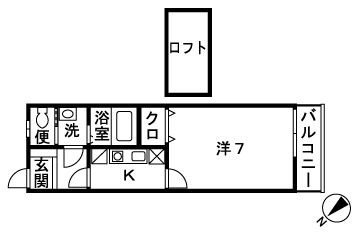 エクレール辻堂Ⅰ 間取り