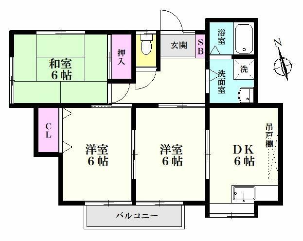 ハイツフジミ 間取り