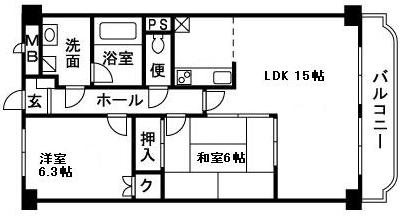 UNO　PALACE 間取り