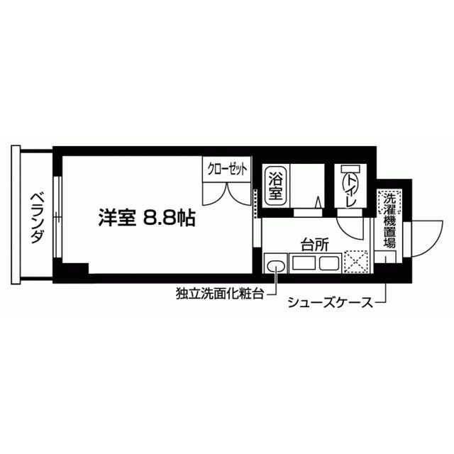ヴァントゥール本厚木 間取り