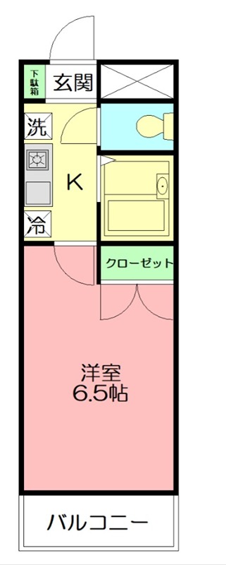 ハイツ井上Ⅱ 間取り