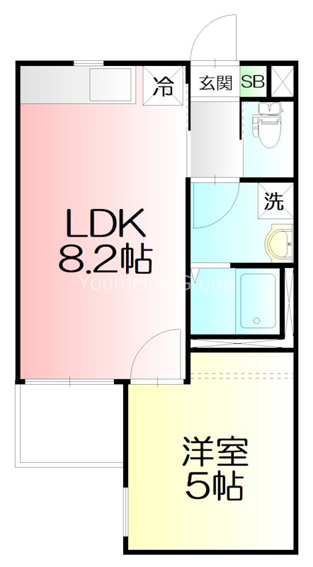 Blu mare ブルーマーレ 間取り