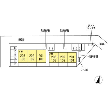 クレール湘南台V　B 間取り